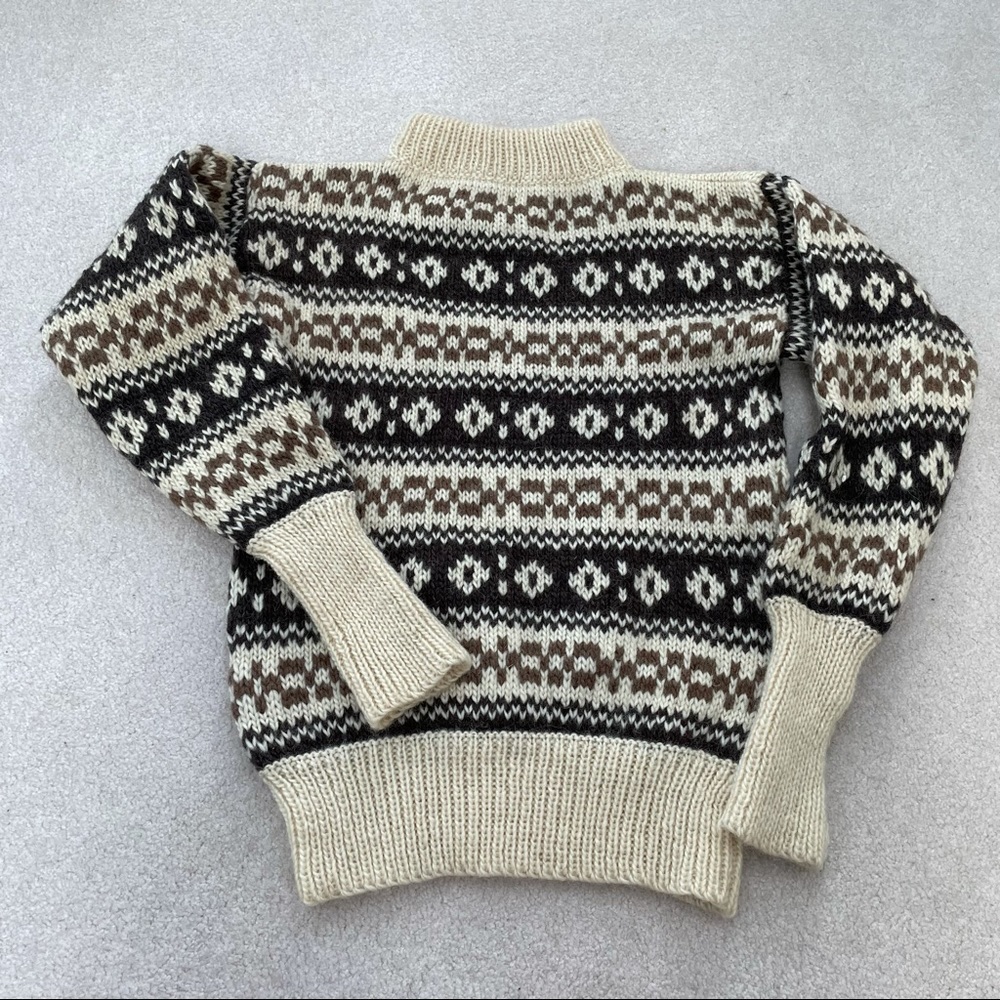 Stobi Vintage 100% Icelandic Lopi Wool Women’s / Unisex Pullover Sweater